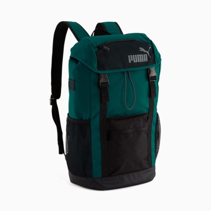 Puma | Men's Flap Top Backpack - GREEN