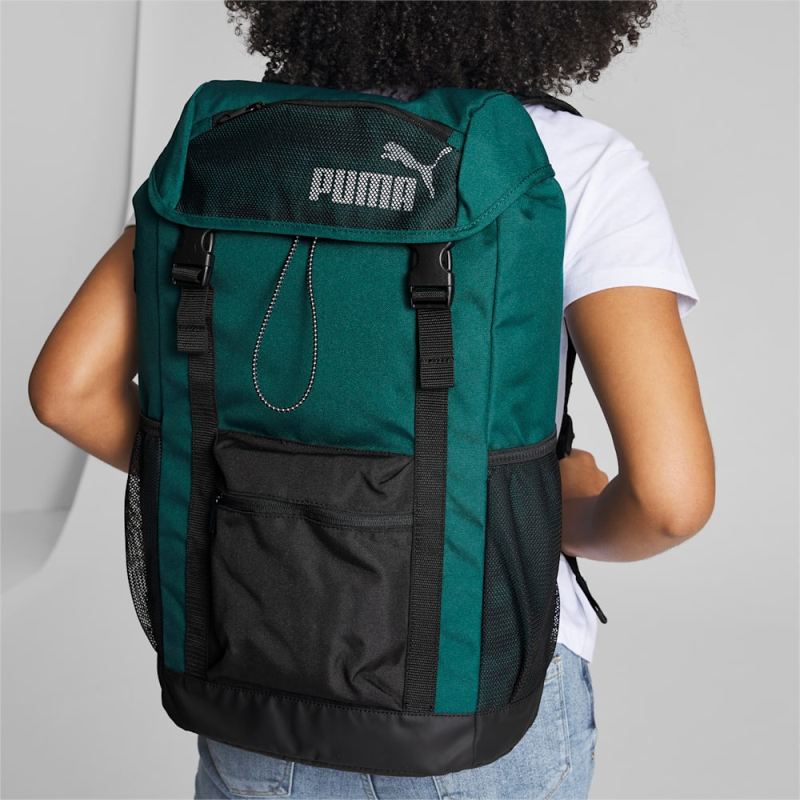 Puma | Men's Flap Top Backpack - GREEN