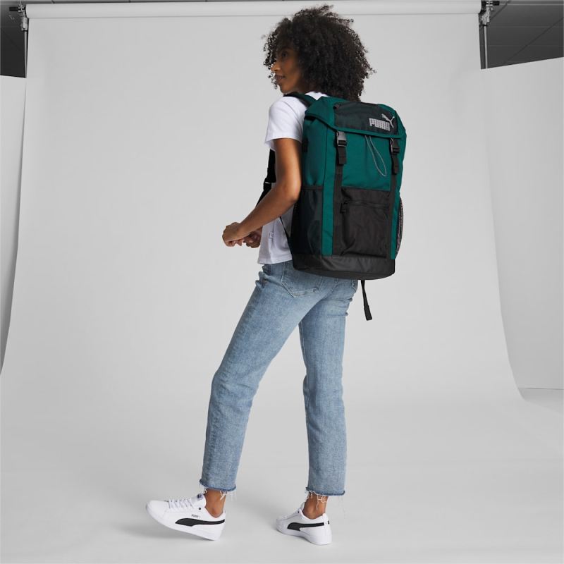 Puma | Men's Flap Top Backpack - GREEN