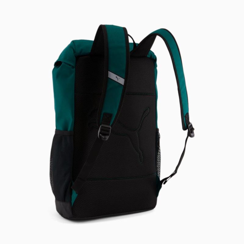 Puma | Men's Flap Top Backpack - GREEN