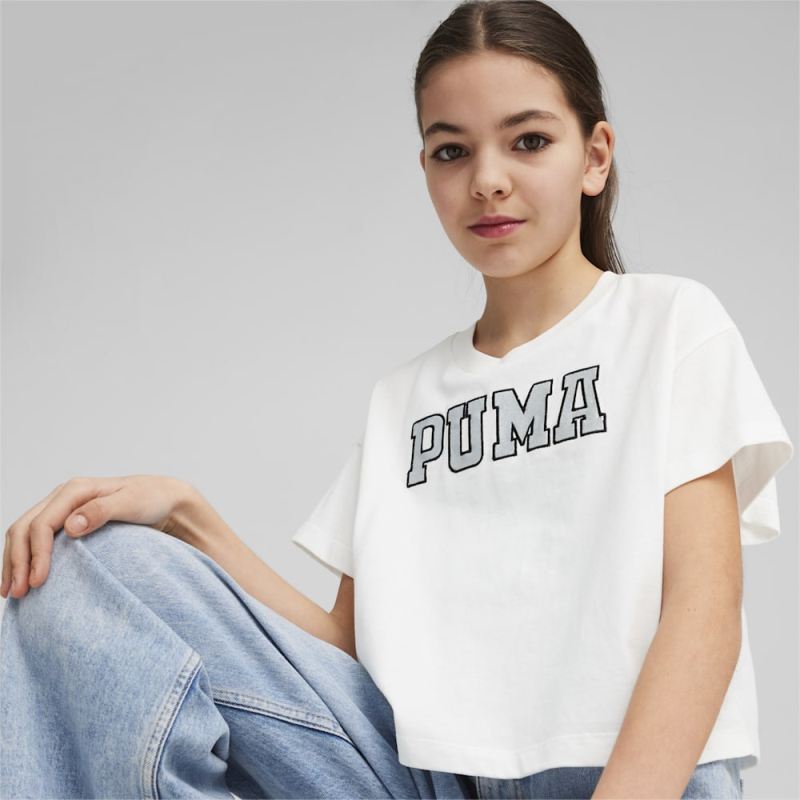 Puma | Girls GRAPHICS DANCING QUEEN Tee - White