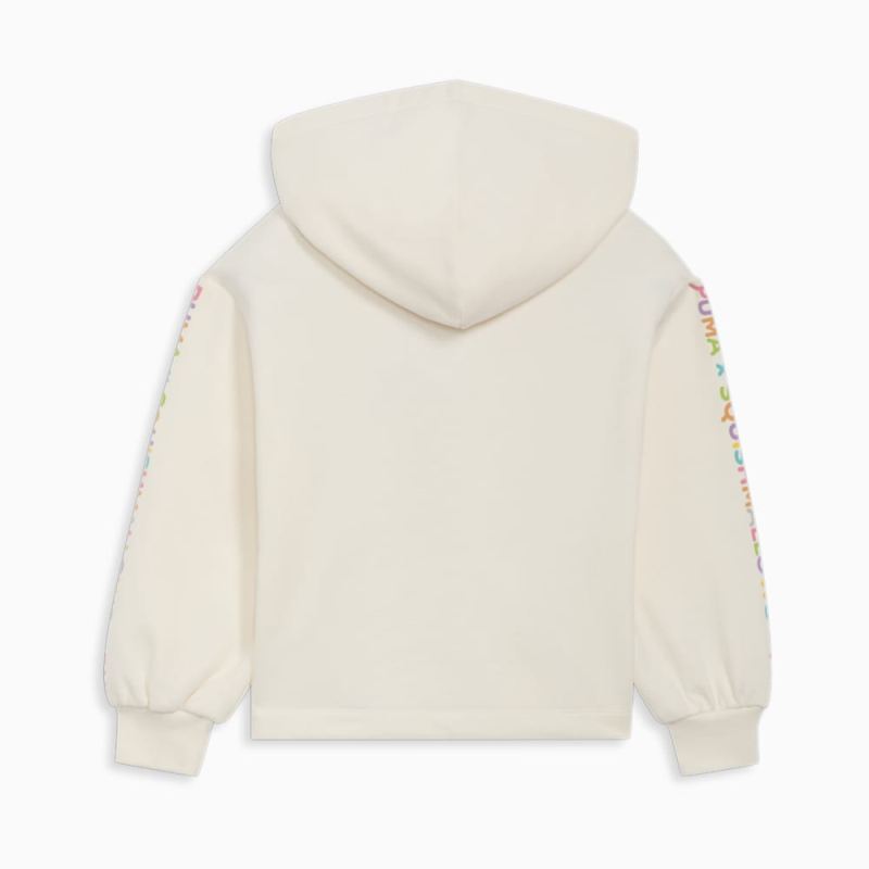 Puma | Girls Puma | Girls x SQUISHMALLOWS Little Kids Hoodie - WARM WHITE