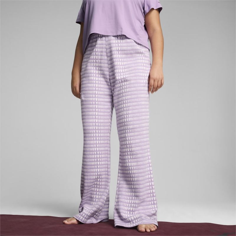 Puma | Women's x lemlem Pants - Vivid Violet - Click Image to Close