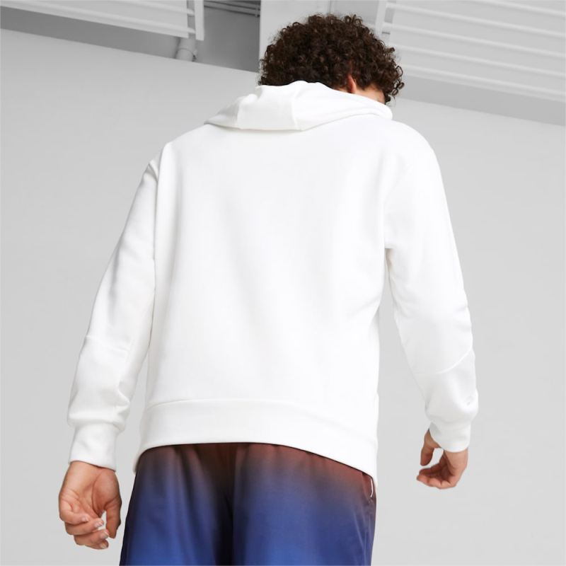 Puma | Men's BMW M Motorsport Road Trip Hoodie - White