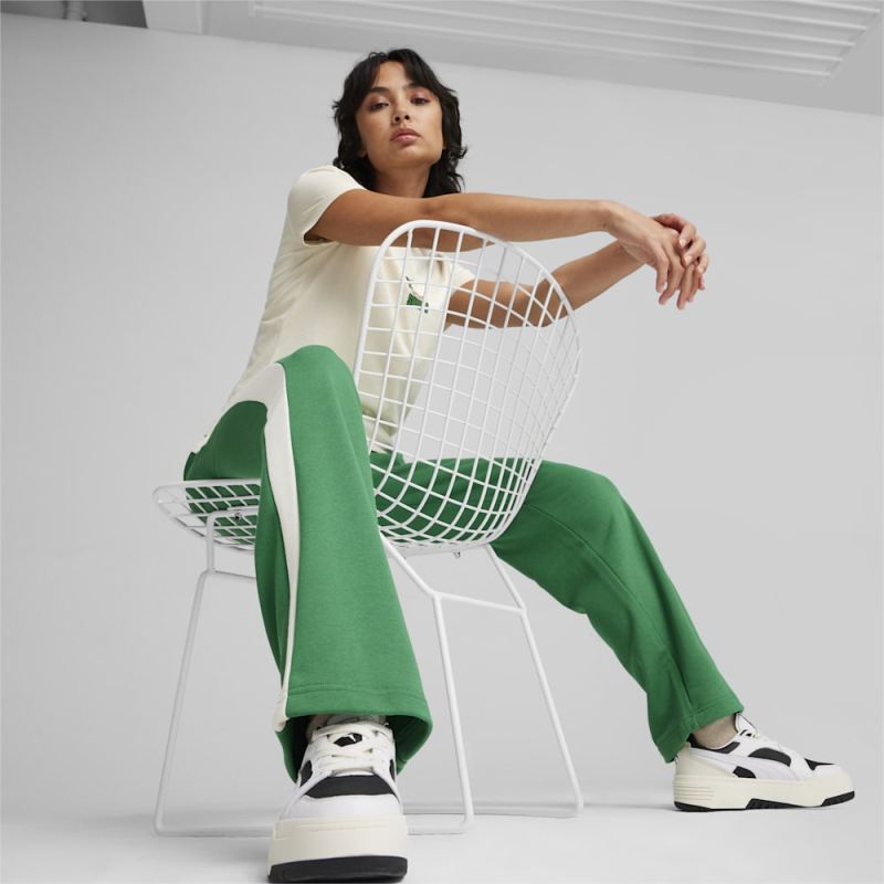 Puma | Women's ICONIC T7 Straight Pants - Archive Green