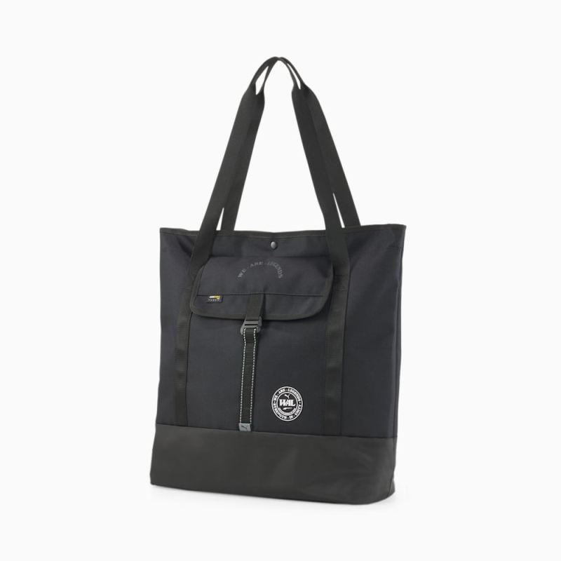 Puma | Women's We Are Legends Tote Bag - Black - Click Image to Close