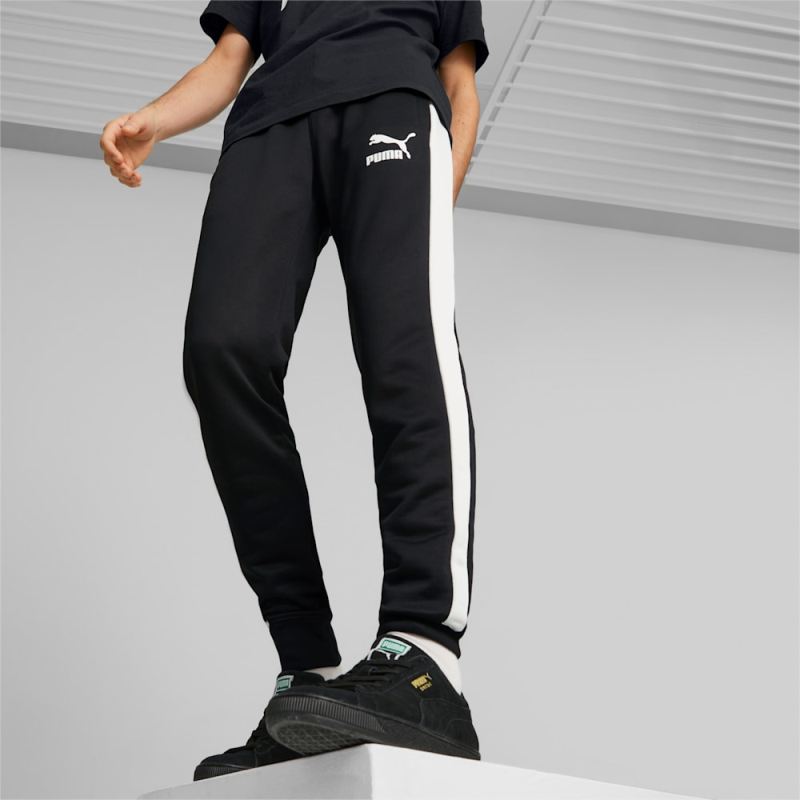 Puma | Men's Iconic T7 Track Pants - Black