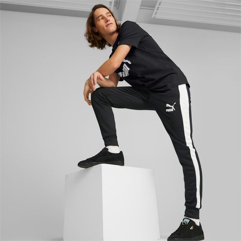 Puma | Men's Iconic T7 Track Pants - Black