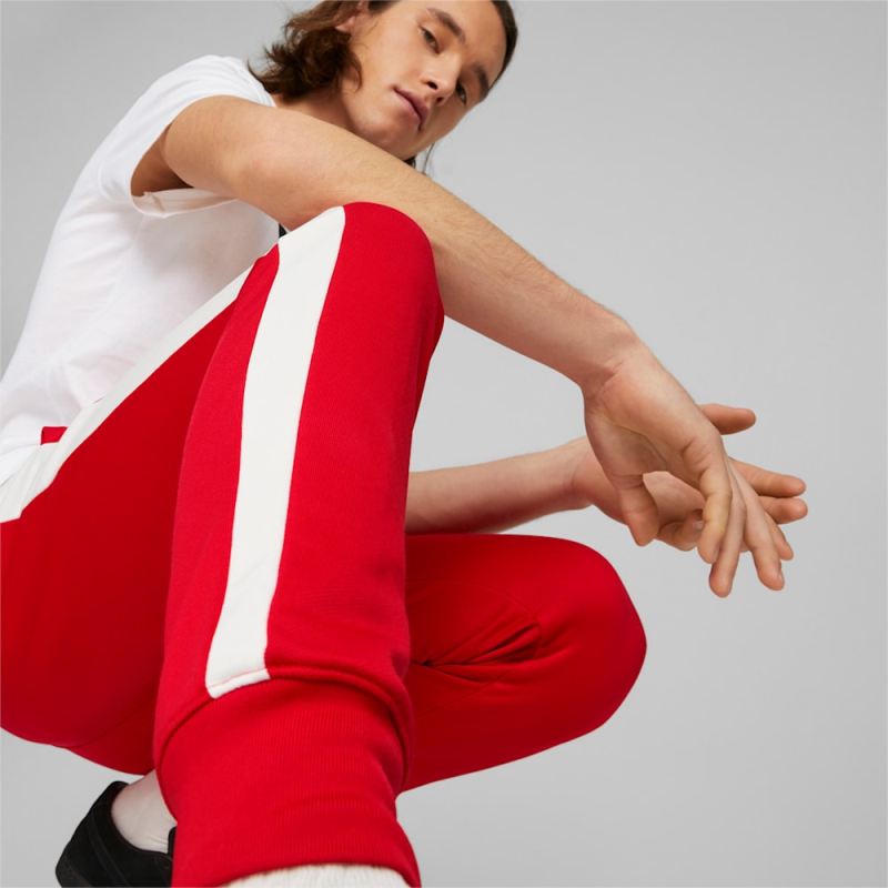 Puma | Men's Iconic T7 Track Pants - High Risk Red