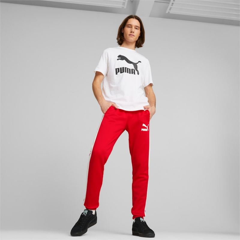 Puma | Men's Iconic T7 Track Pants - High Risk Red