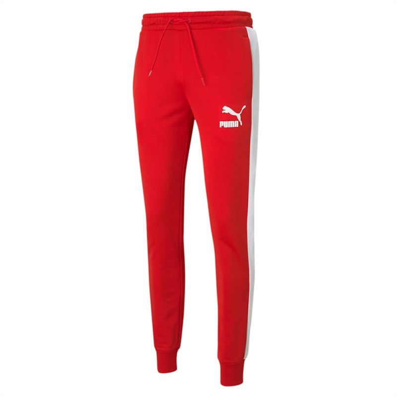 Puma | Men's Iconic T7 Track Pants - High Risk Red