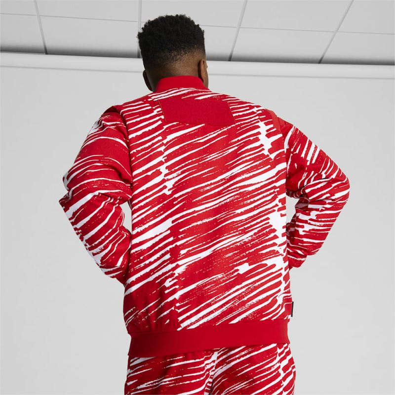 Puma | Men's SCUDERIA FERRARI x JOSHUA VIDES Race Jacket - Rosso Corsa