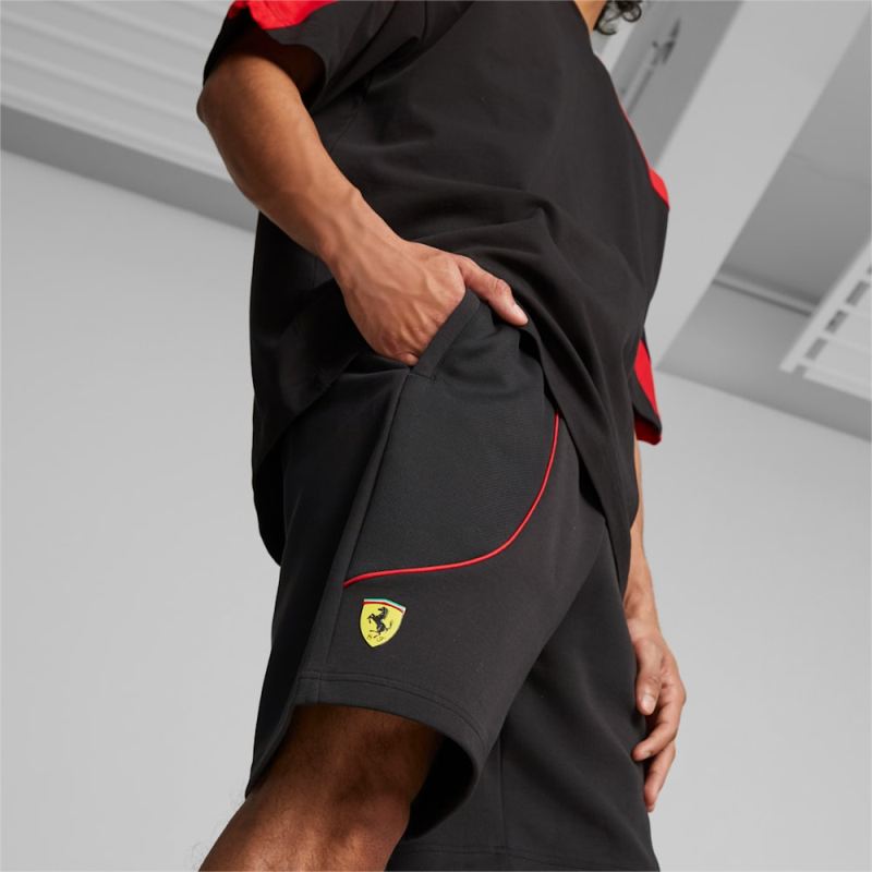 Puma | Men's Scuderia Ferrari Race Sweat Shorts - Black