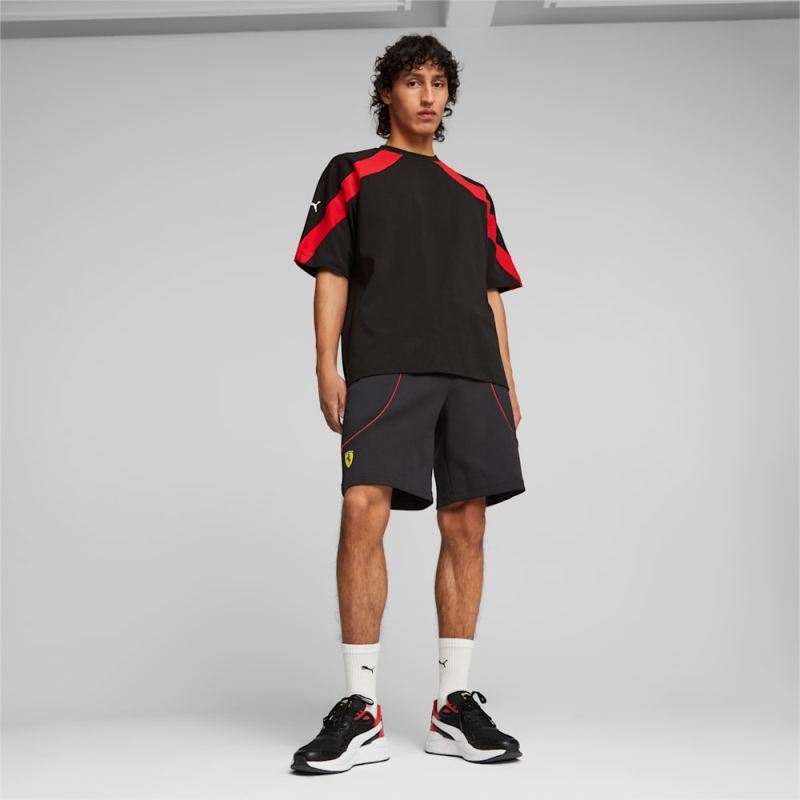 Puma | Men's Scuderia Ferrari Race Sweat Shorts - Black