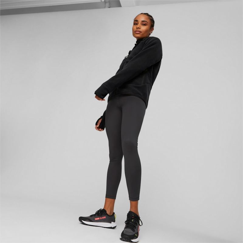 Puma | Women's SEASONS Full-Zip Running Fleece - Black