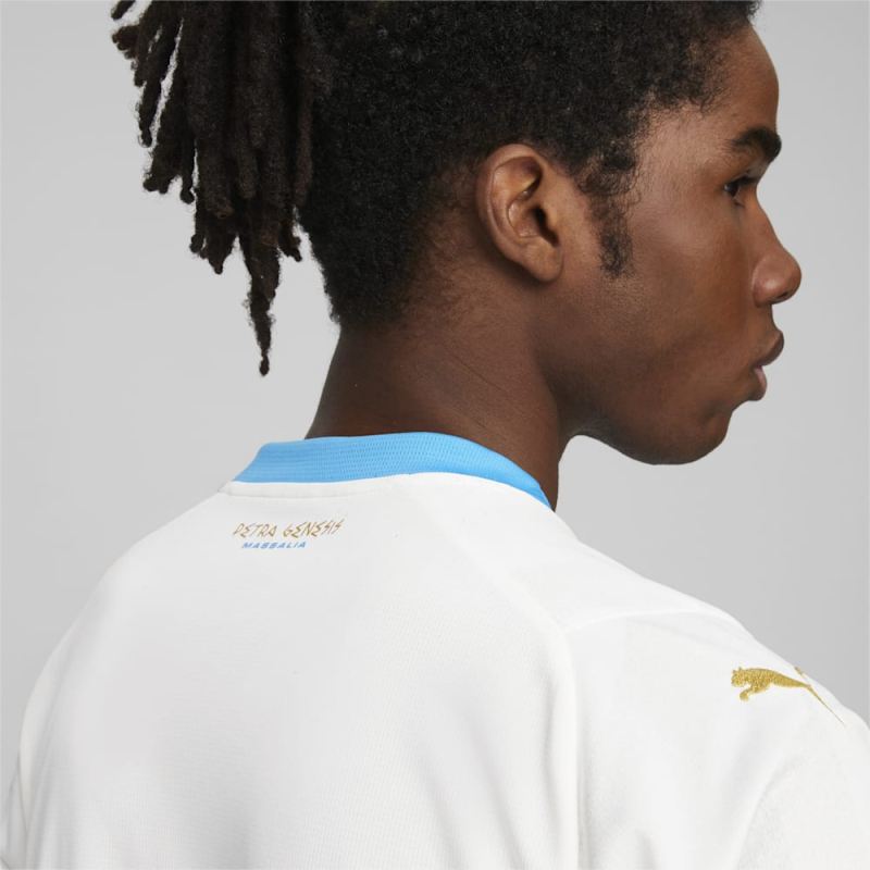 Puma | Men's Olympique de Marseille 23/24 Home Jersey - White