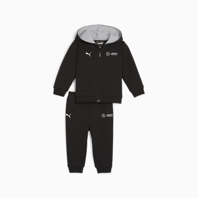 Puma | Girls Two-Piece Mercedes-AMG Petronas Motorsport Toddlers Jogger Set - Black