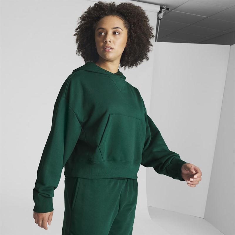 Puma | Women's x TROPHY HUNTING Basketball Hoodie - Malachite