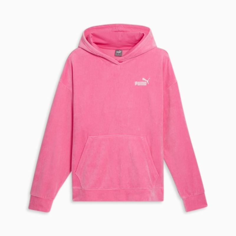 Puma | Women's ESS+ Hoodie - Strawberry Burst