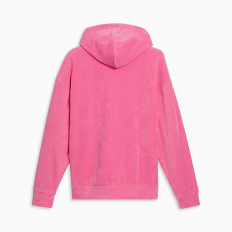 Puma | Women's ESS+ Hoodie - Strawberry Burst