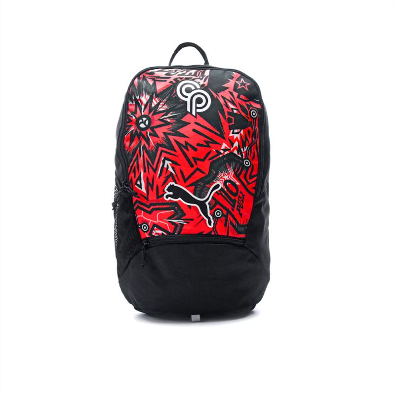 Puma | Women's x CHRISTIAN PULISIC CP 10 Backpack - Red-Black-White - Click Image to Close