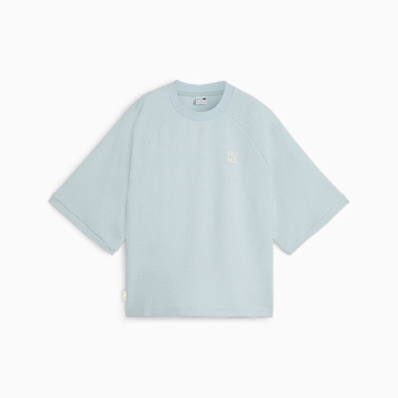 Puma | Women's INFUSE Relaxed Tee - Turquoise Surf