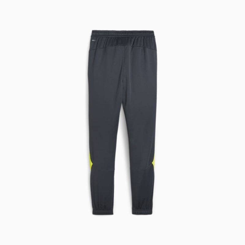 Puma | Men's KING Pro Training Pants - Strong Gray-Electric Lime