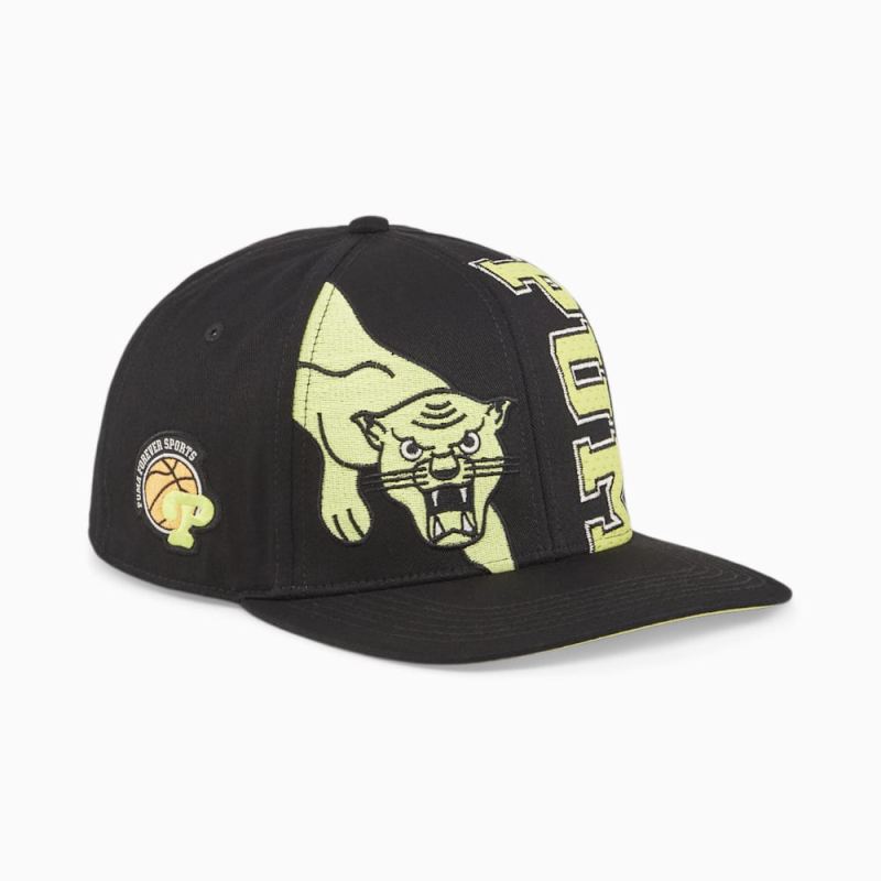 Puma | Women's Hometown Heroes Cap - Black-Lime Sheen