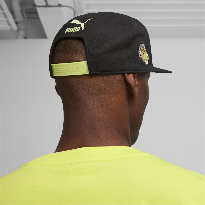 Puma | Women's Hometown Heroes Cap - Black-Lime Sheen