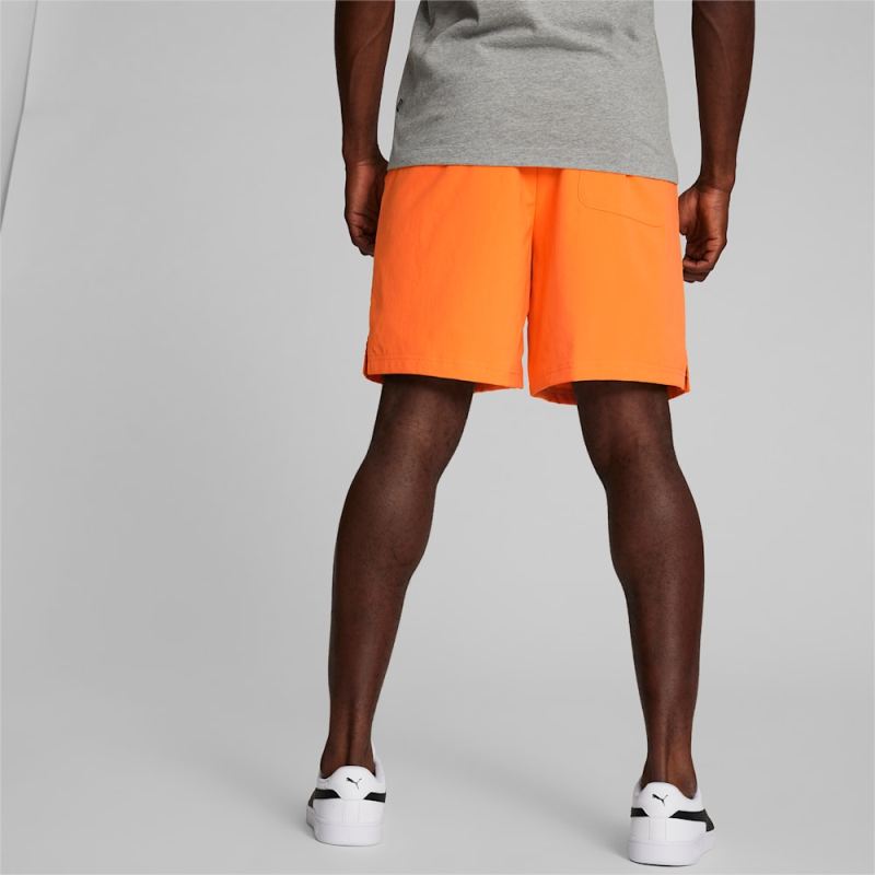 Puma | Men's Essentials Woven Shorts - Clementine