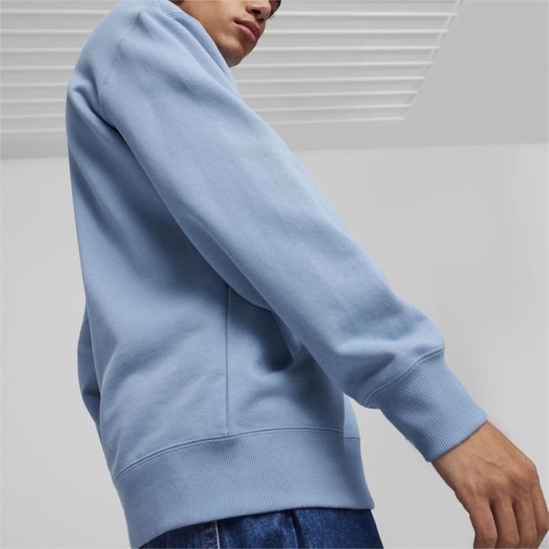 Puma | Men's DOWNTOWN 180 Sweatshirt - Zen Blue