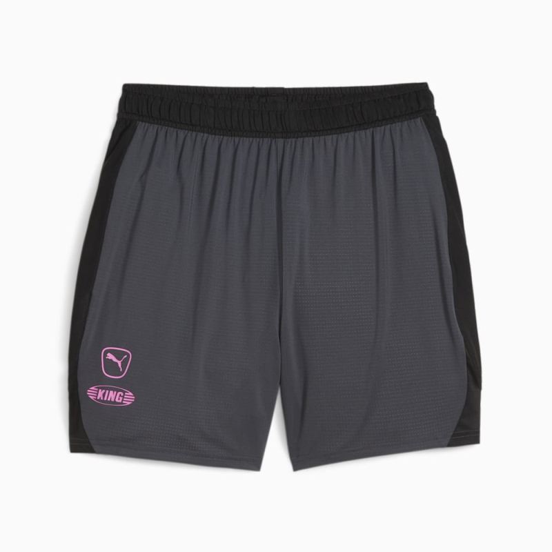 Puma | Men's KING Pro Shorts - Strong Gray-Black