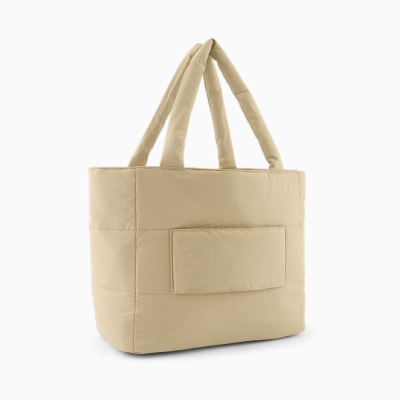 Puma | Women's Plush Tote 3.0 Bag - TAN COMBO