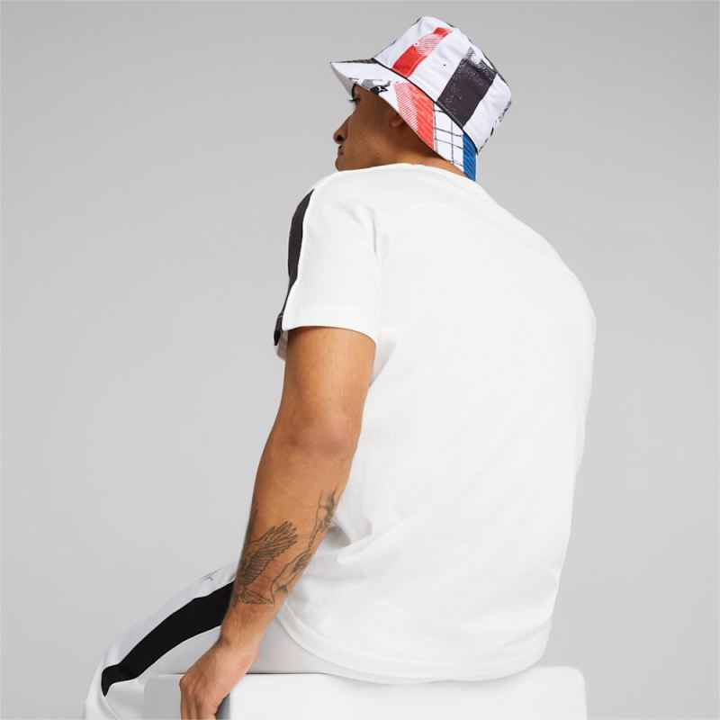 Puma | Men's BMW M Motorsport Bucket Hat - White-AOP