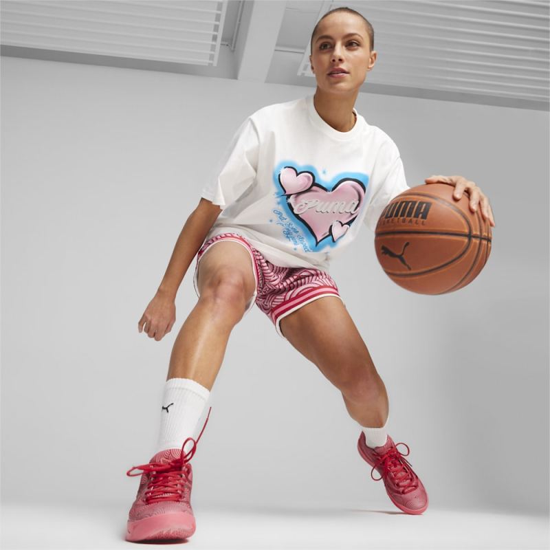 Puma | Women's Game Love Basketball Tee - White