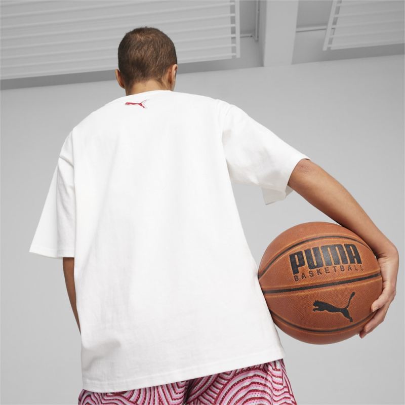 Puma | Women's Game Love Basketball Tee - White