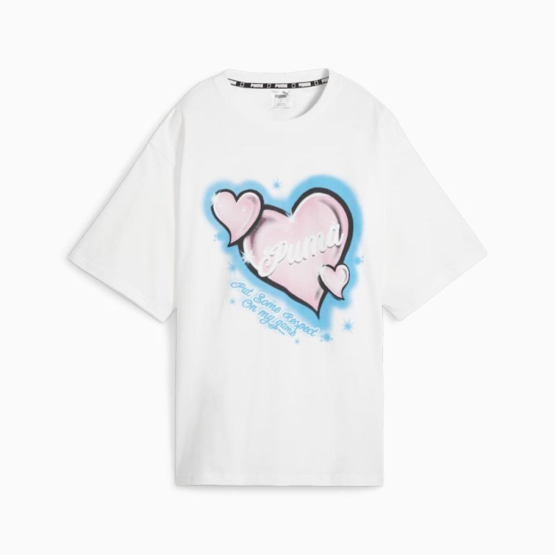 Puma | Women's Game Love Basketball Tee - White