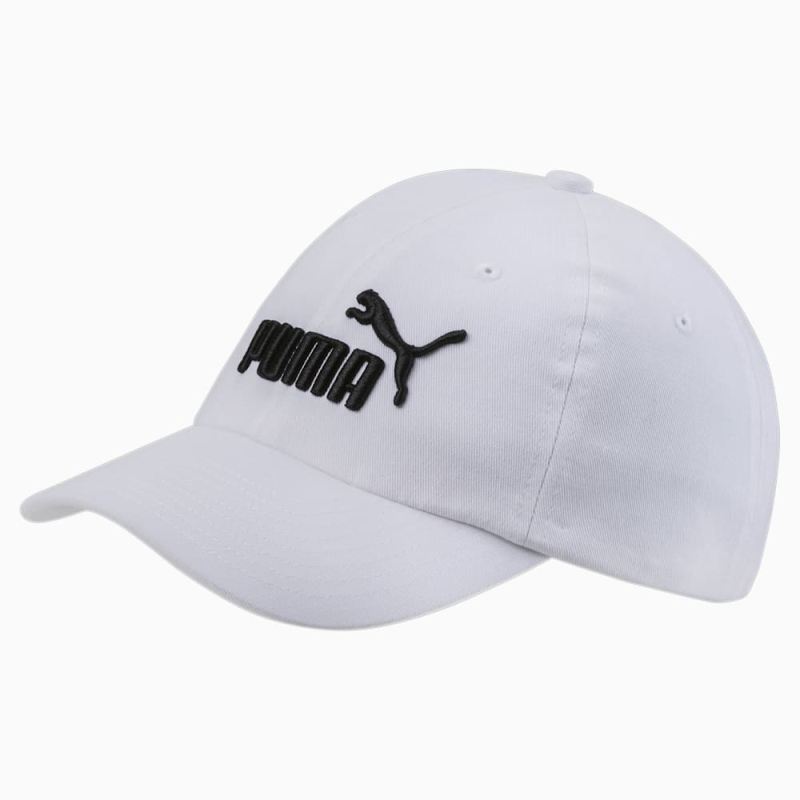 Puma | Boys Essentials Woven Cap JR - White-No,1 - Click Image to Close