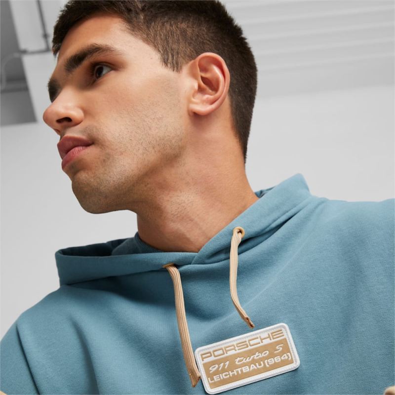 Puma | Men's Porsche Legacy Statement Hoodie - Bold Blue