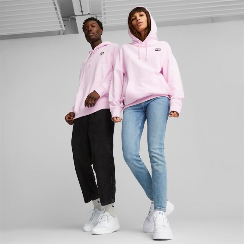 Puma | Men's Downtown Pride We Are Everywhere Hoodie - Pearl Pink