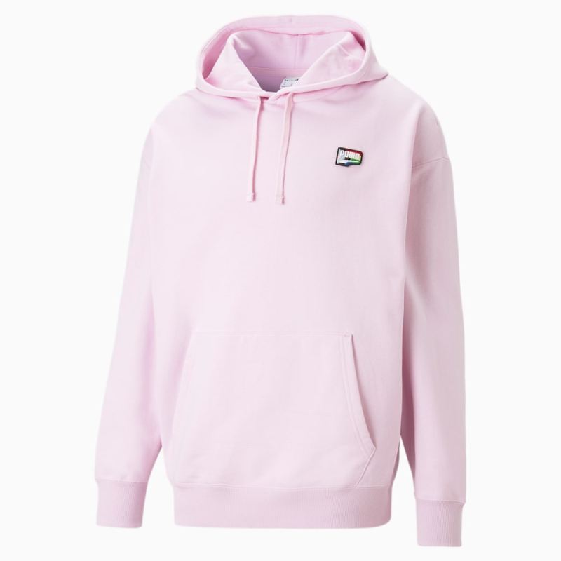 Puma | Men's Downtown Pride We Are Everywhere Hoodie - Pearl Pink