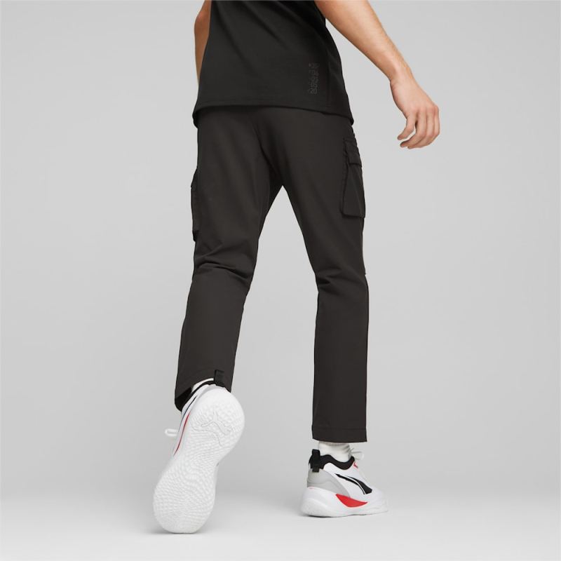 Puma | Men's Above the Clouds Basketball Sweatpants - Black