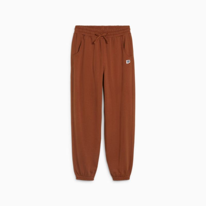 Puma | Women's DOWNTOWN Relaxed Sweatpants - Teak