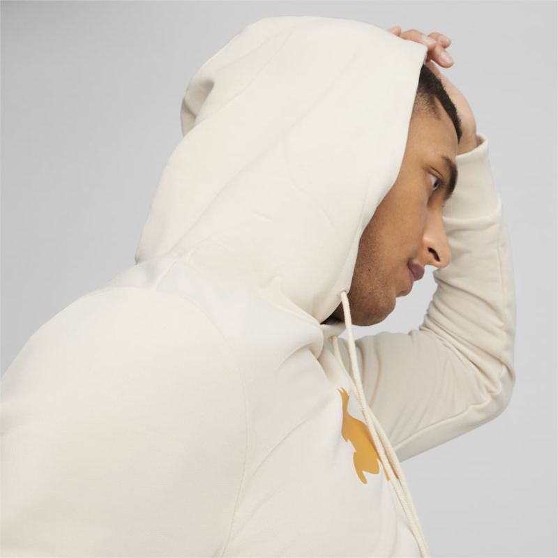 Puma | Men's Classics Logo Hoodie - Alpine Snow