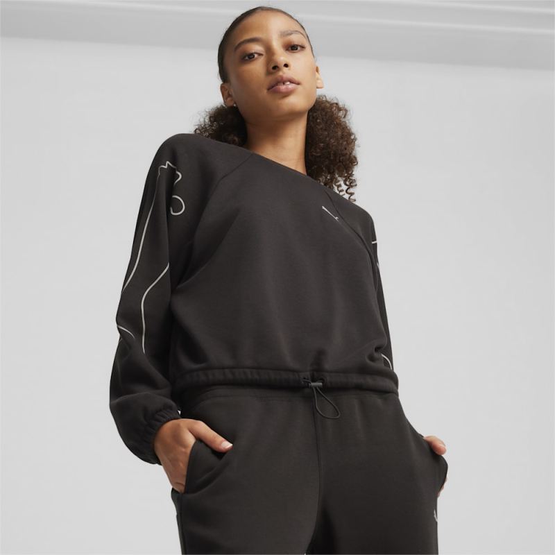 Puma | Women's MOTION&nbsp;Sweatshirt - Black