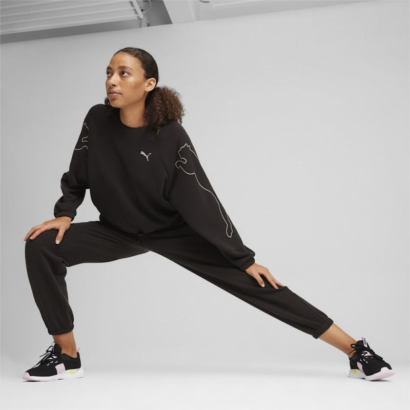 Puma | Women's MOTION&nbsp;Sweatshirt - Black