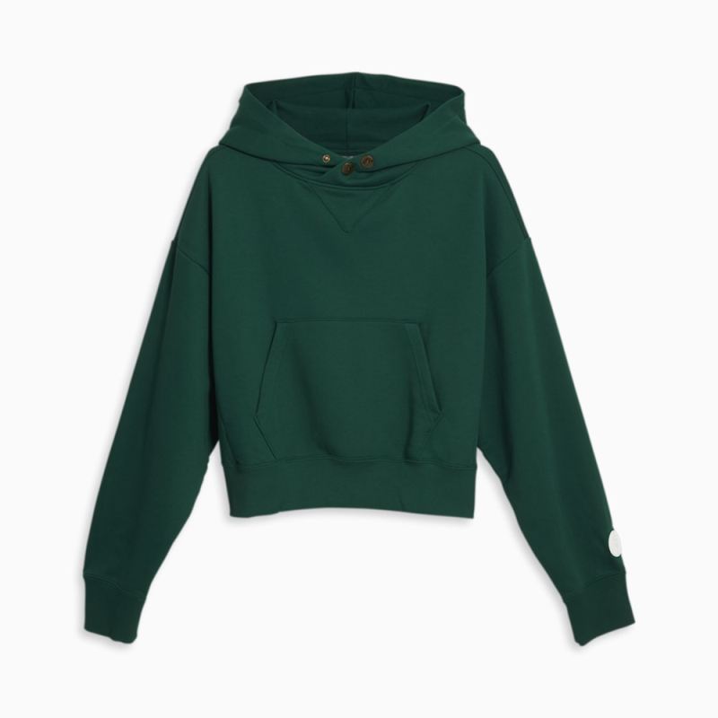 Puma | Women's x TROPHY HUNTING Basketball Hoodie - Malachite