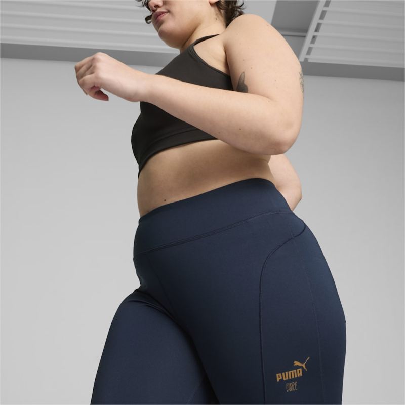 Puma | Women's x First Mile Running Tights - Club Navy