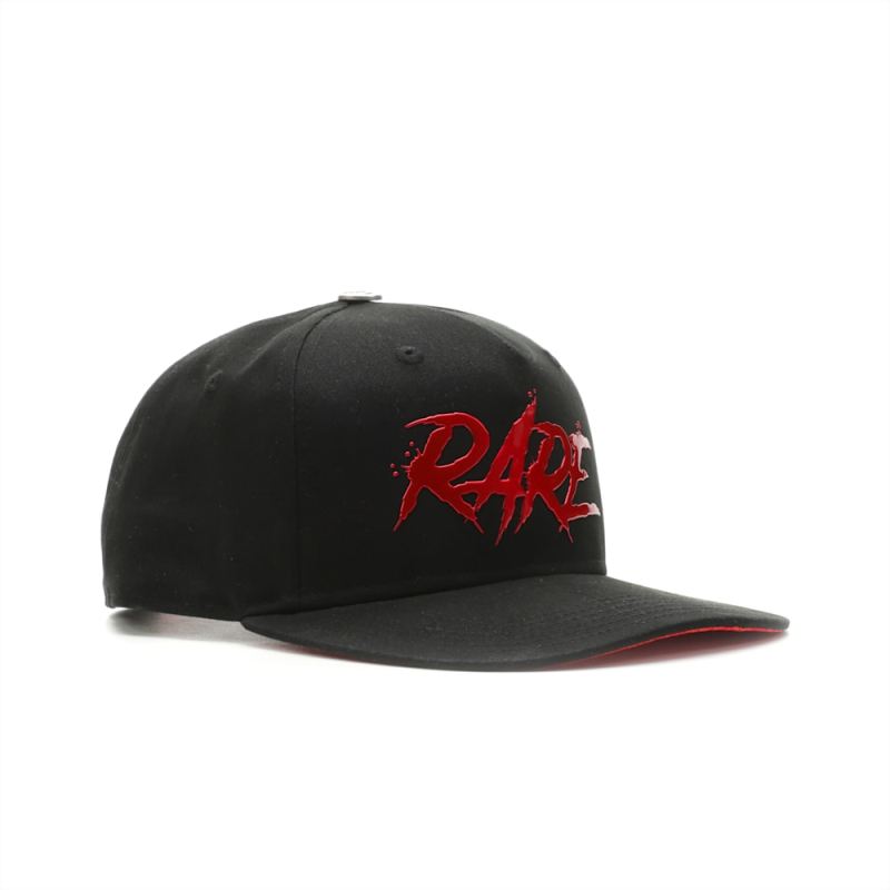 Puma | Men's x LAMELO BALL Rare Cap - BLACK/RED