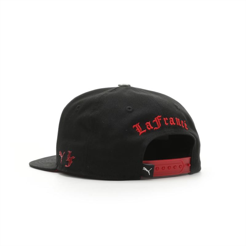 Puma | Men's x LAMELO BALL Rare Cap - BLACK/RED